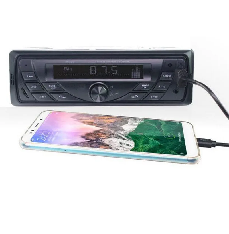 FM Smart 1 din Премиум Стерео Bluetooth музыка и Bluetooth Вызов особенности MP3 плеер авто AUX аудио интерфейс автомобиля радио