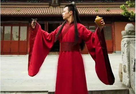 Мужской hanfu костюм одежда косплей, традиционный китайский костюм ханьфу костюм Мужская одежда Китайский Танг костюм kongfu Восточное традиционное платье