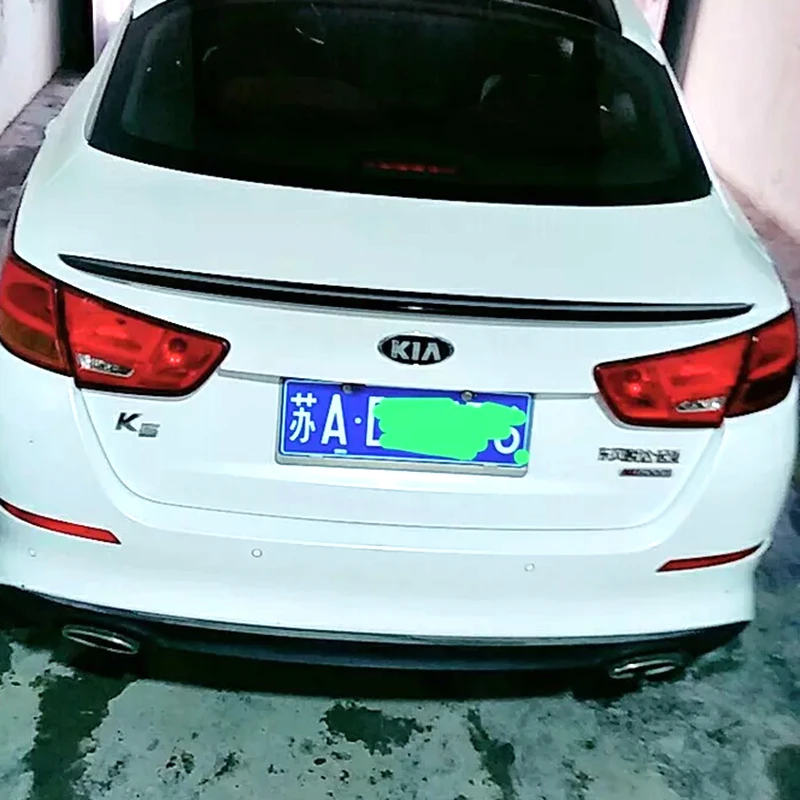 Для Kia Optima K5, спойлер, высокое качество, АБС, заднее крыло, грунтовка или любой цвет, задний спойлер для KIA Optima K5