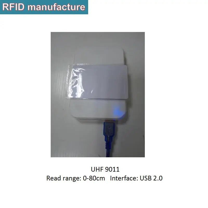 Usb Настольный UHF RFID-ридер программатор Пассивный epc gen2 uhf ярлыки чтение запись - Фото №1