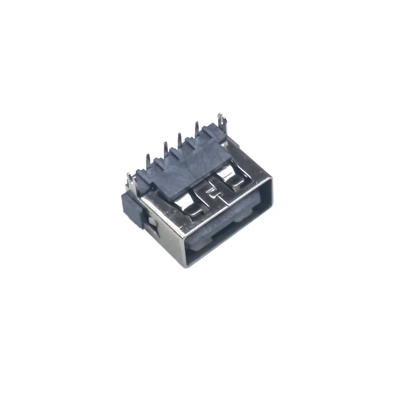 10 шт./лот короткий корпус тип A Женский USB 4 pin разъем Разъем Розетка с крышкой