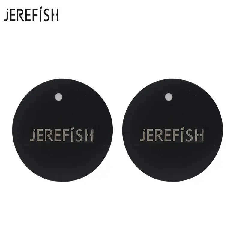JEREFISH 2 комплекта запасных металлических пластин с клейкой поверхностью для любых