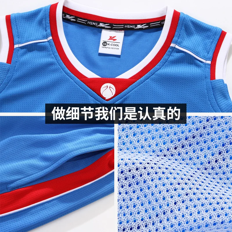 Высокое качество для девочек баскетбольная форма Jersey рубашка и короткие штаны