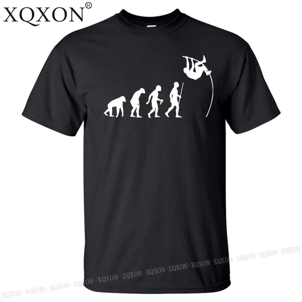 

New- Evolution Pole Vault Design High-quality cotton men t shirt tops K285