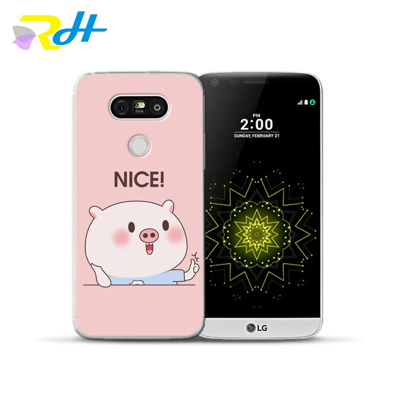 Чехол для LG G4 G5 G6 мягкий черный коричневый волосы розовое сердце Q6 Q8 чехол K4 K7 2017 X