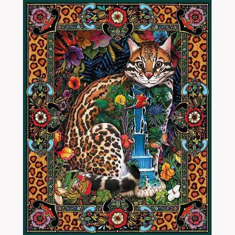 

YIKEE Diamond Painting Kit Cats Diamond Embroidery Sale Diamond Art Mosaic Crystal Handicraft Wall h1261