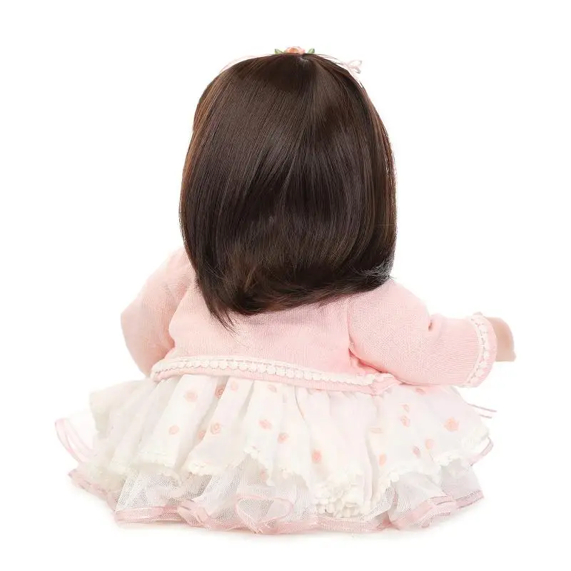 Симпатичные Близнецы 52 см силикона Reborn Baby куклы 20 дюймов Lifelike винил Baby Doll игрушка для малыша Boneca милые подарки для детей