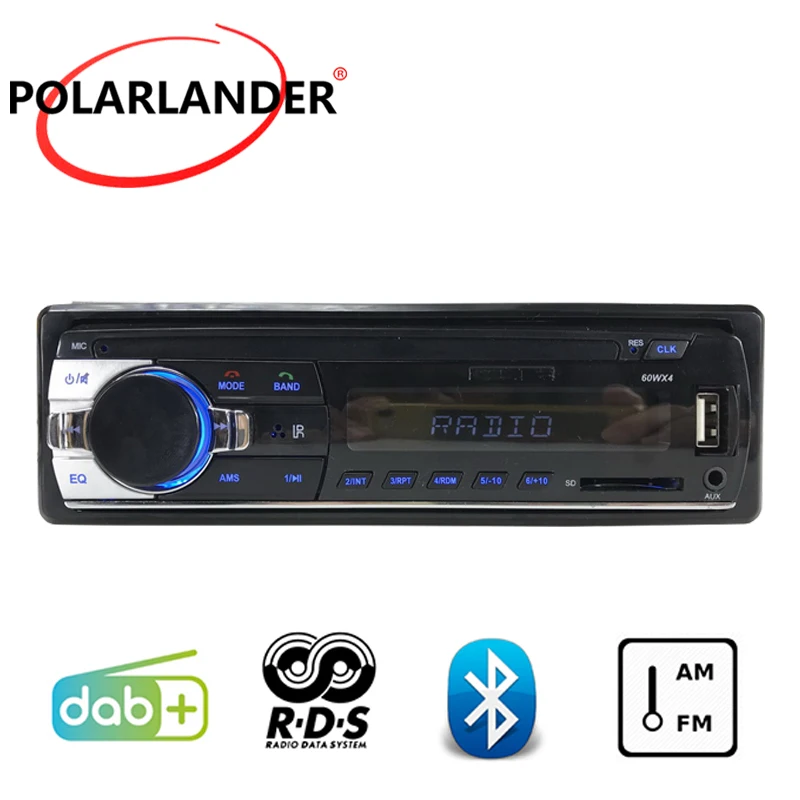 RDS автомобильный радиоприемник с Bluetooth стерео радио-Кассетный проигрыватель MP3 DAB