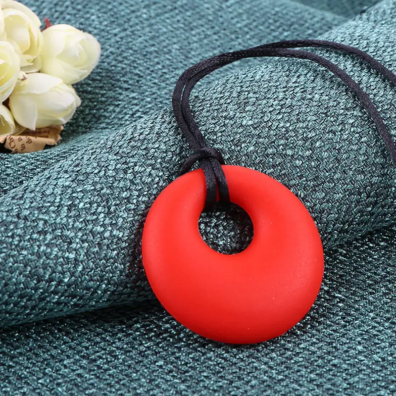 Мама кулон Детские Жевательные Цепочки и ожерелья младенческой Прорезыватель