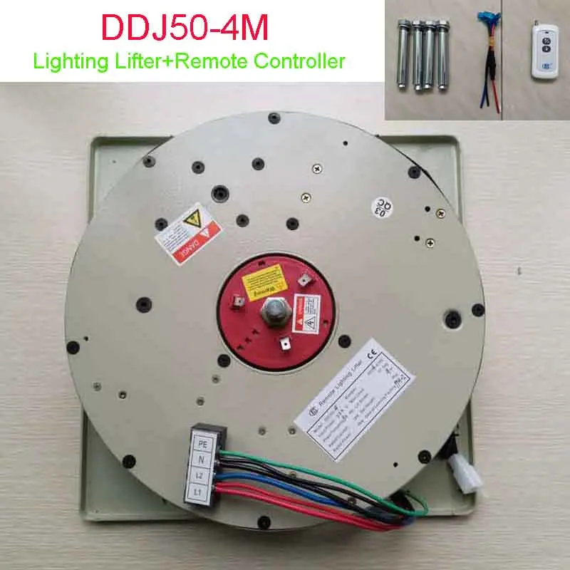 DDJ50-4M пульт дистанционного управления Система спуска люстра Scolling system Crystal Light Lift подъемник для люстры, 110-120 В, 220-240 В
