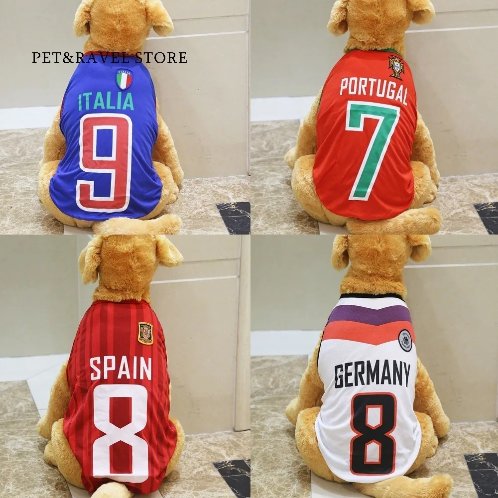 Will Dog In Large The Golden Retriever Satsuma Spring Xia Vest World Cup 8 Yes Sports Garment Basketball Serve Clothes | Дом и сад