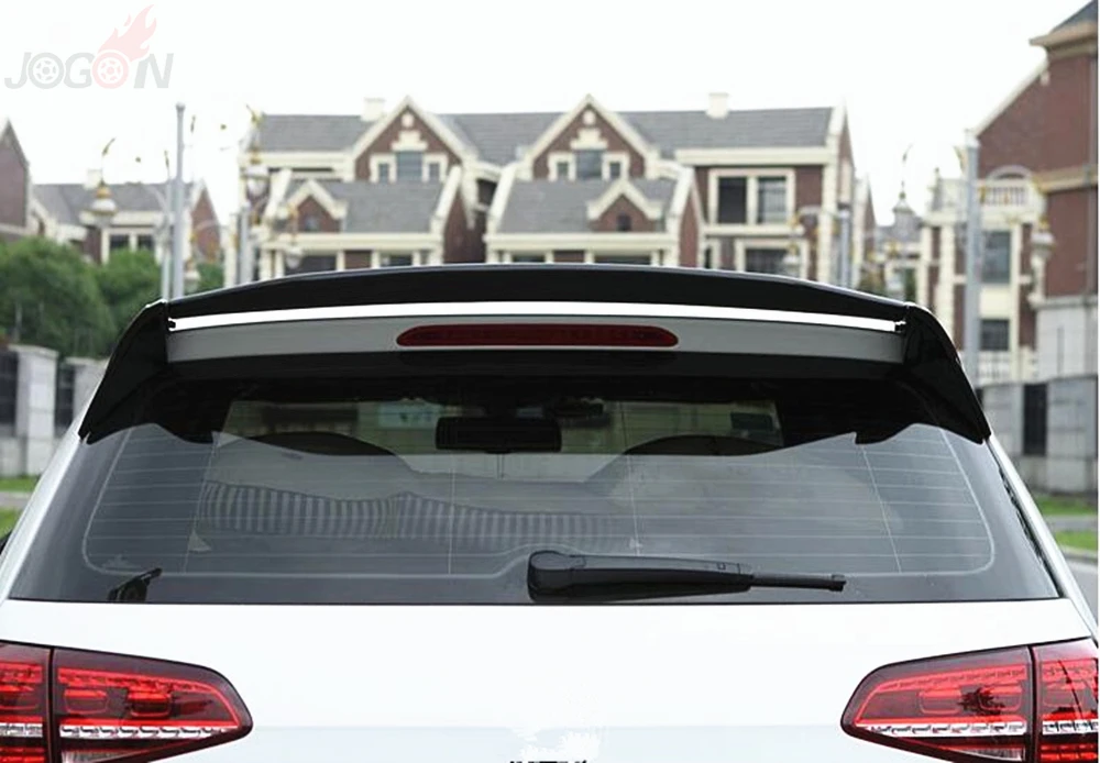 Piano Black Rear Roof Spoiler Wing For VW Volkswagen GOLF 7 MK7 GTD R 2014- 2017 &amp Golf 7.5 2018 | Автомобили и мотоциклы