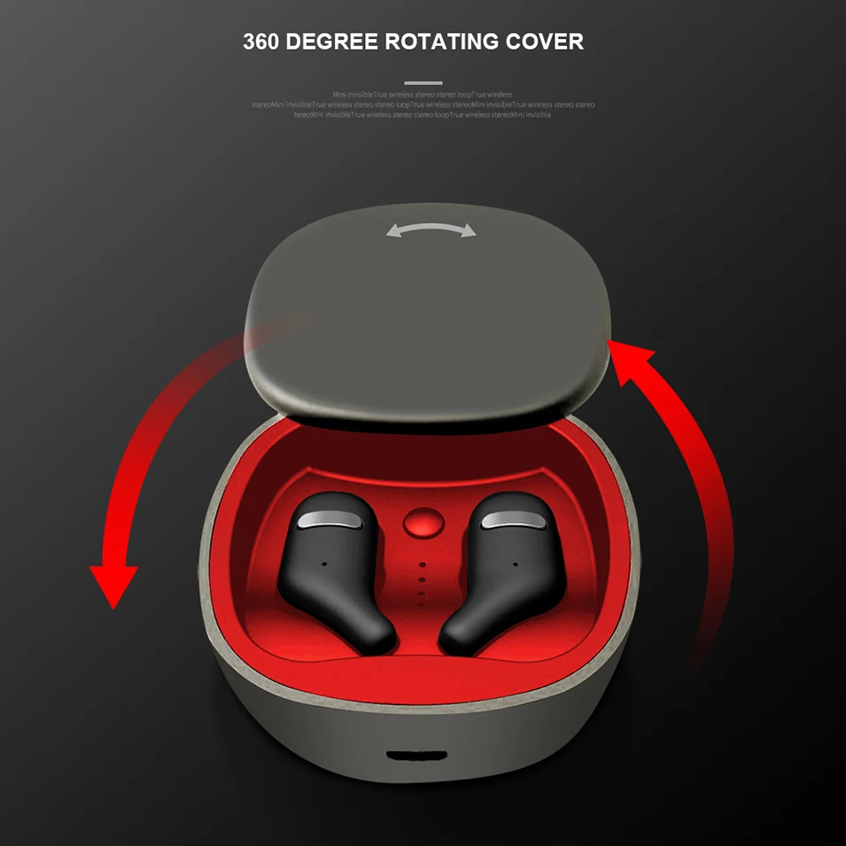 TWS A2 5 0 Bluetooth наушники 3D стерео HIFI Беспроводная гарнитура HD звонки Спорт Фитнес с