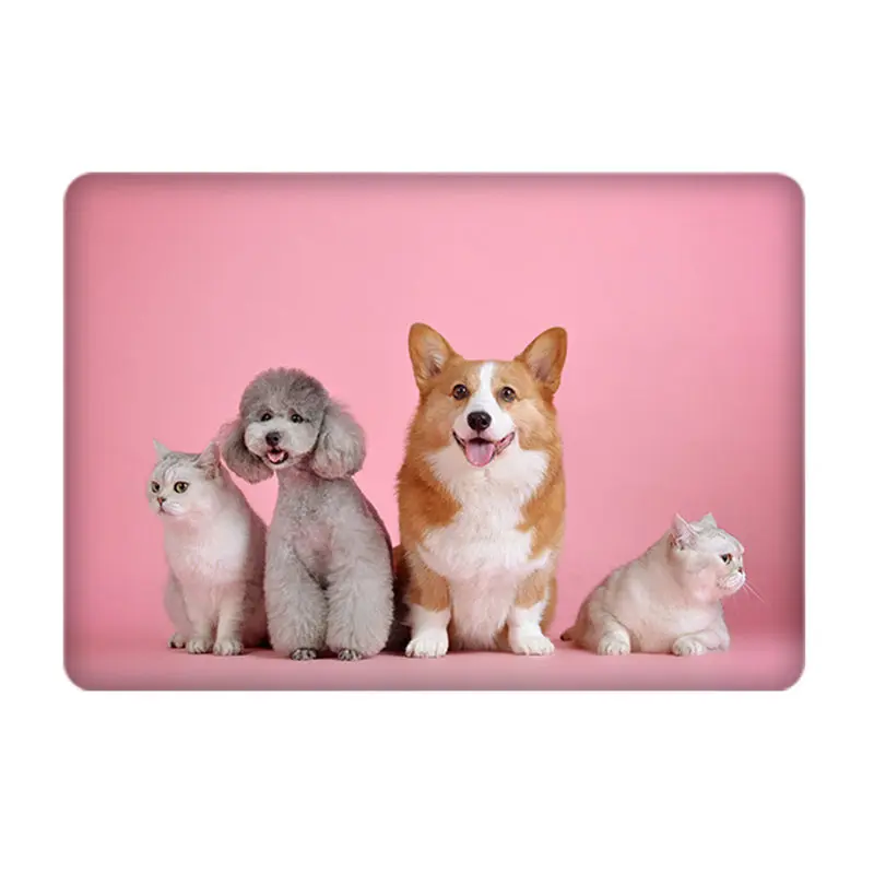 MB01 MTT чехол для ноутбука macbook air 13 Pro retina 11,6 12 13,3 15,4 чехол с милым котом для macbook air 13 Pro 13 15 дюймов с сенсорной панелью - Цвет: MB01