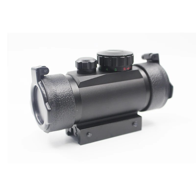 Тактический фонарь 1X40 Red Dot прицел Красная Подсветка Красный Зеленый Регулируемый Коллиматорный прицел охотничий оптический с 11 мм/20 мм ласточкин хвост