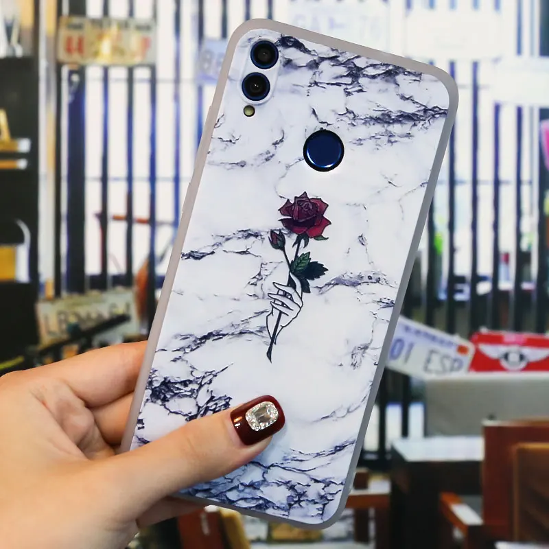 A20 3D рельефный силиконовый чехол для huawei Y6, чехол из ТПУ для huawei Y7 Prime Y6 PRO, задний Чехол-Бампер для huawei Y 6 Y 7 Y5, чехол для телефона - Цвет: A20