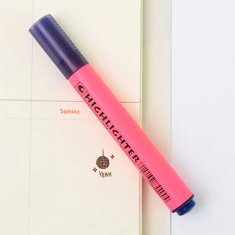 Pink 8 цветов, яркие цвета, художественные маркеры, сделай сам, скрапбукин, чернила, ручка для рисования, ручки для художественного творчества, школьные принадлежности, канцелярские принадлежности - Color: Pink