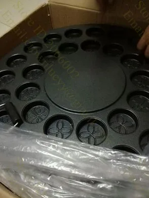 Вращающийся на сжиженном газе гриль для торта с красной фасолью машина закусок