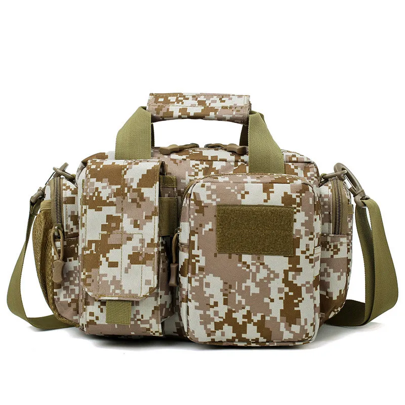 Desert camo Новые Нейлоновые военные сумки через плечо, тактические сумки на плечо, спортивные водонепроницаемые армейские сумки, походные уличные нагрудные сумки XA188WD - Цвет: Desert camo