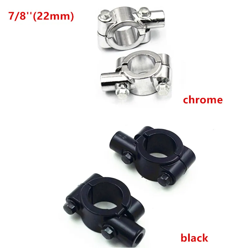 Универсальный держатель для зеркала на руль 7/8 дюйма 22 мм 10 мм|Боковые и