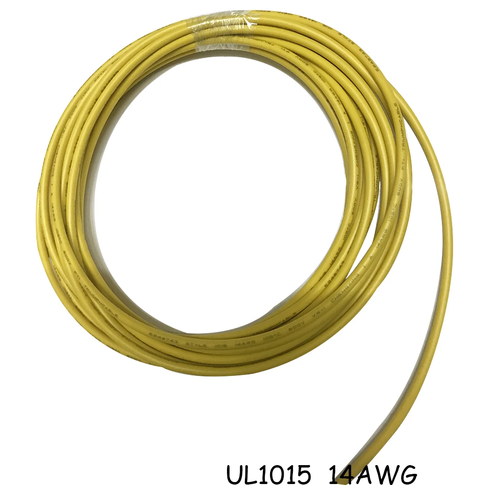 5 метров UL1015 14/16/18/20/22AWG ПВХ Луженая Медь многожильный провод электрический AWG