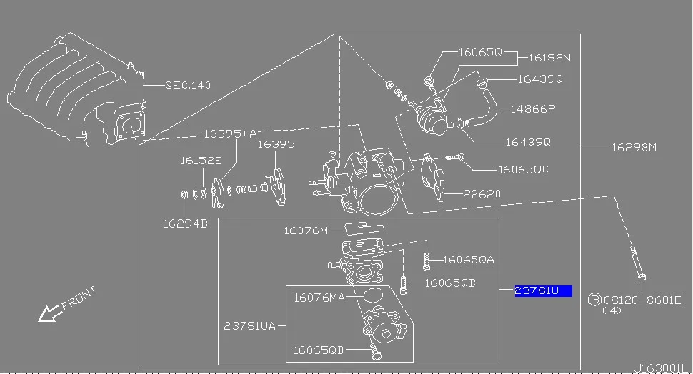 Новый холостой двигатель управления воздуха для FIT NissanInfiniti Pathfinder QX4 R50 VQ35DE 3 5 V6 23781
