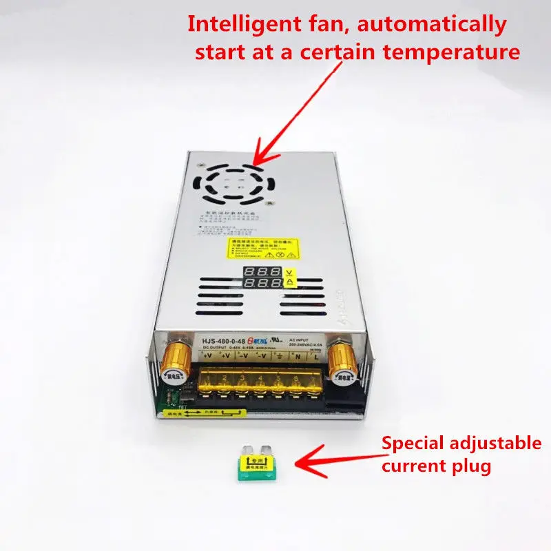 DIY светодиодный U HOME AC110/220 до DC0 48V 10 А напряжение тока Регулируемый переключатель
