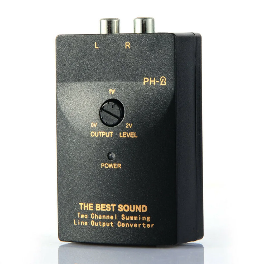 Автомобильный стерео сабвуфер сигнал прочный усилитель выход универсальный