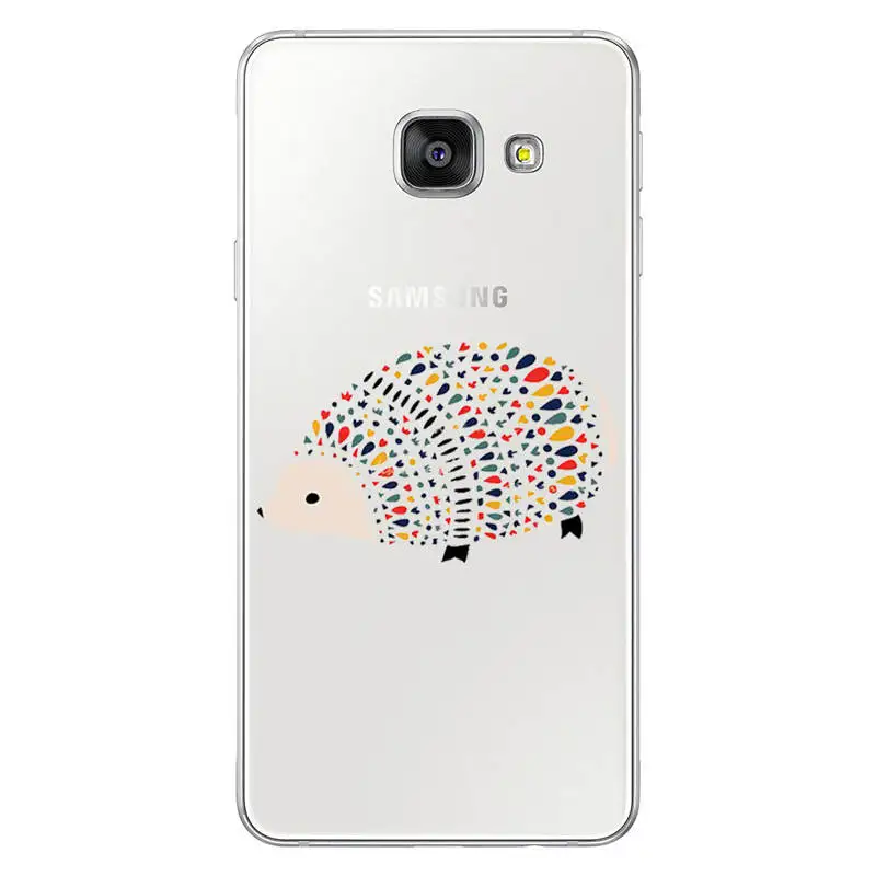 Животное маленький ежик аксессуары для телефона Силиконовый ТПУ чехол Samsung S6 S6edge