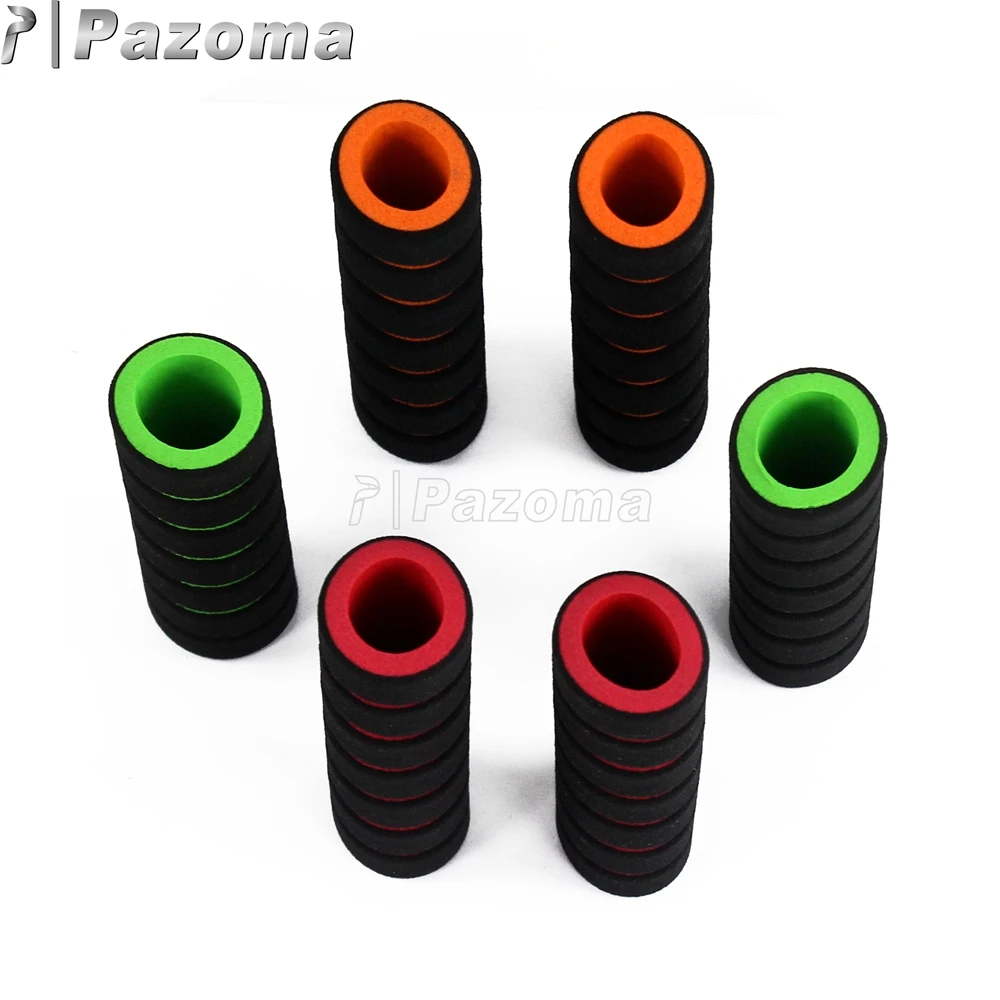 1 пара нескользящая губка для руля велосипеда или мотоцикла|motorcycle handlebar|handlebar foamfoam