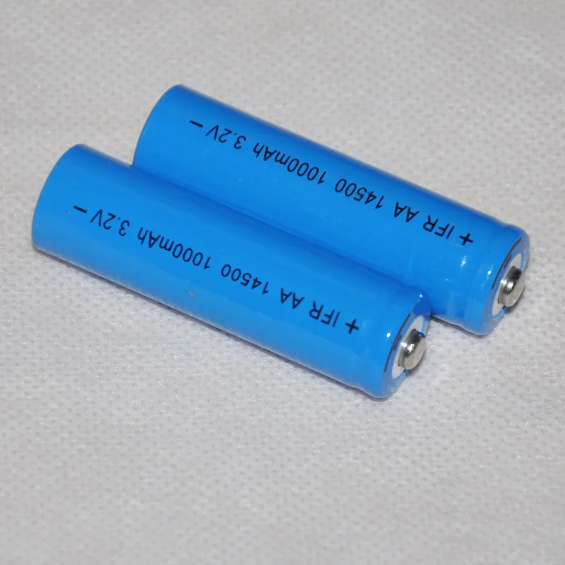 Литий ионный аккумулятор UNITEK IFR 4 шт. 3 2 в 14500 1000 мА/ч LiFePO4 AA перезаряжаемый литий