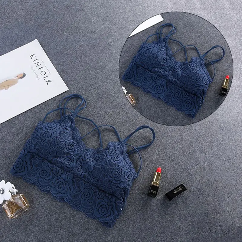 Женский кружевной бюстгальтер OIONINOS сетчатый без косточек бесшовные