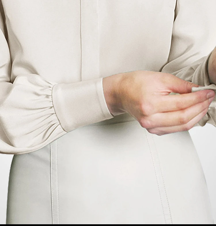 Высокое качество 2019 Весна новое поступление женские блузки Мода дамы отложной