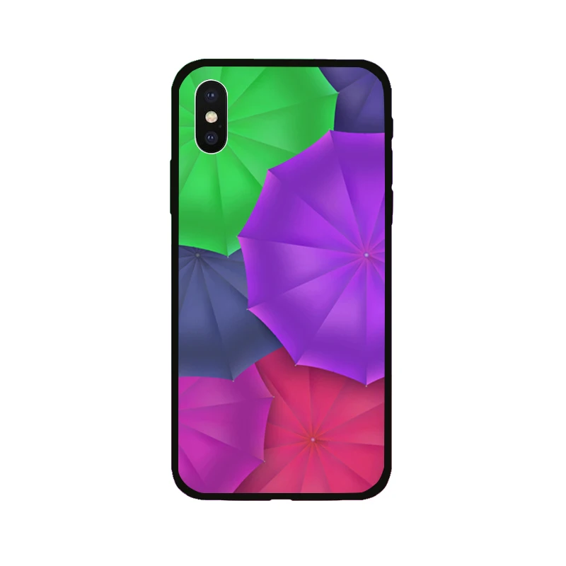 Высококачественный черный ТПУ Мягкий художественный абстрактный рисунок чехол