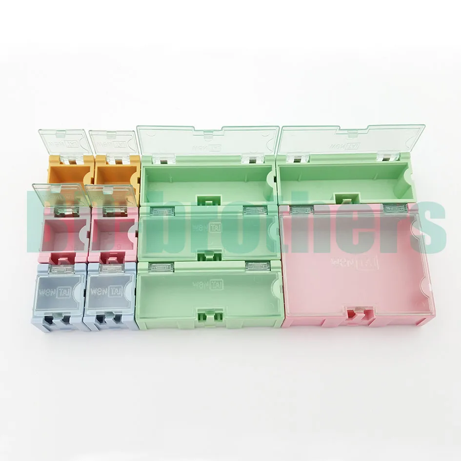 11 шт./компл. коробка для хранения компонентов IC коробки КОМПОНЕНТОВ SMT SMD Wen Tai (1 #2 #3