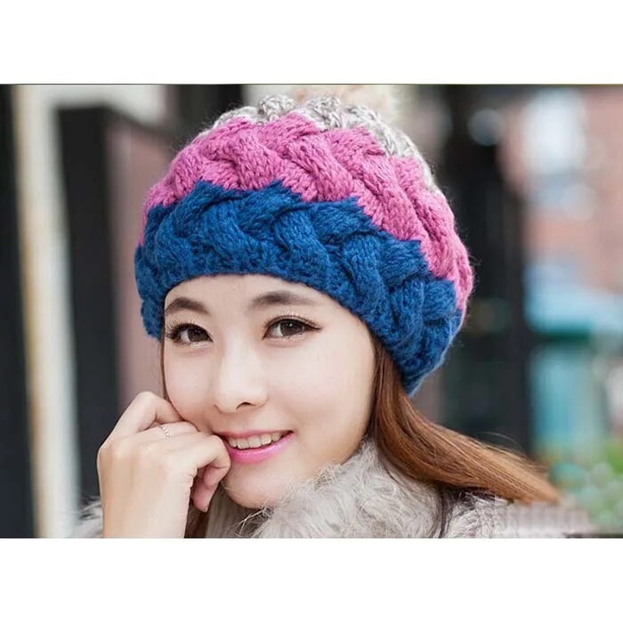 2020 новые зимние шапки вязаные женские для женщин Дамские шапочки девочек Skullies|hat