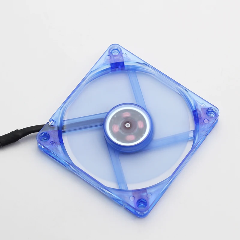 

NEW 8cm ultra-thin fan 8010 Ice blue power CPU cooling fan 8cm HTPC mini chassis fan 8cmX8cmx1cm