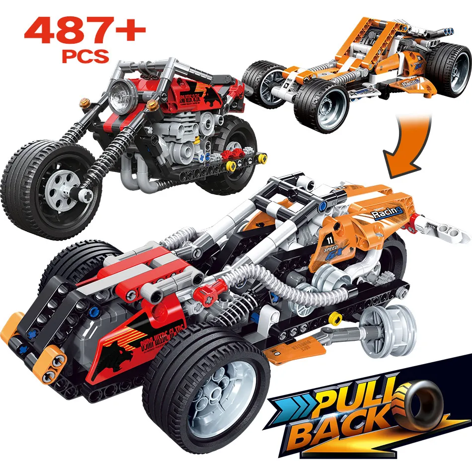 Технический Внедорожный гоночный конструктор тяговый автомобиль модель