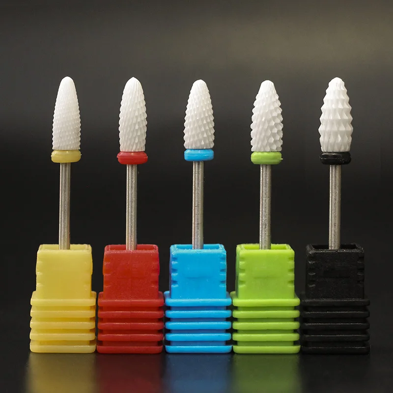 1 шт. аксессуары для электрической машинки маникюра|nail drill bits|ceramic nail drillnail |