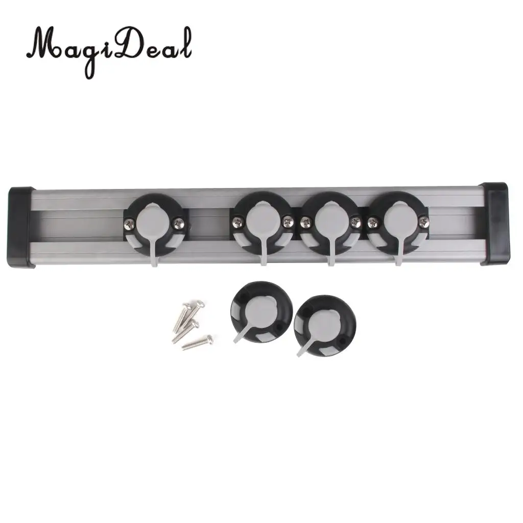 Прочный морской 20 дюймовый монтажный трек MagiDeal из алюминиевого сплава для каноэ