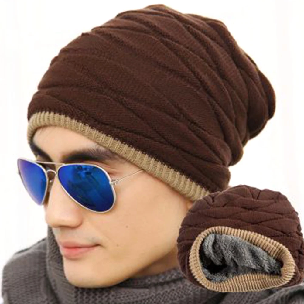 Цикла для мужчин 9 унисекс Зимние теплые кепки трикотажные фетровые шляпы