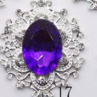 17 Модные 10 шт. 28*32 мм сплав Diy ювелирные аксессуары плоская задняя часть имитация жемчуга базовые настройки ручной работы - Цвет: 17