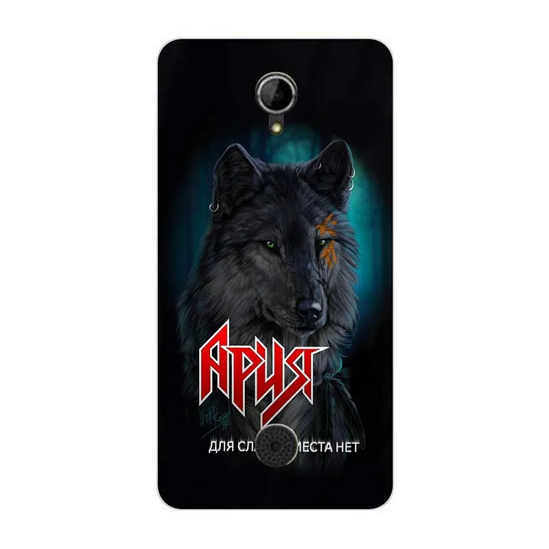 Soft Silicon Case For wiko U feel Fab UFeel Go Lite Prime Case Print Cover Rose Wolf Owl Patterned Phone Back Shell Fundas para - Цвет: A117