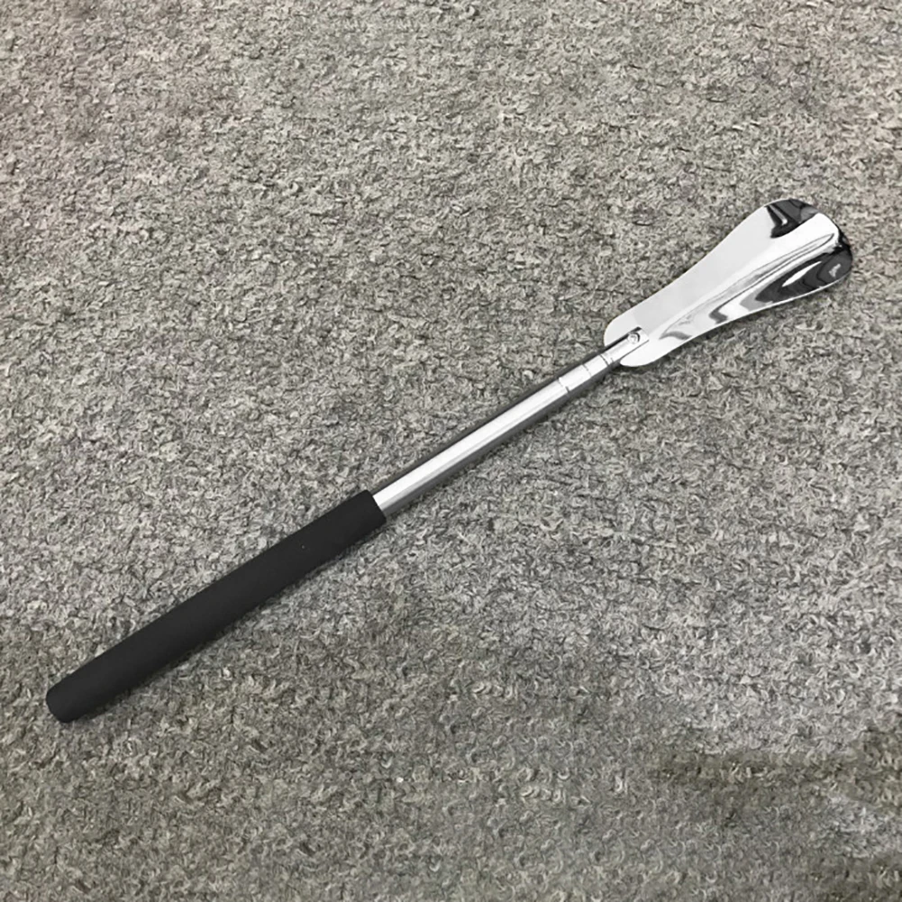 Гибкий Держатель для обуви из нержавеющей стали подъемная ложка с длинной ручкой