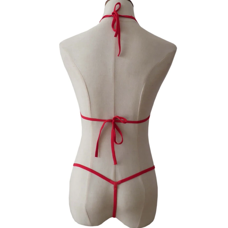 Ультратонкое Прозрачное мини микро бикини купальный костюм женский летний