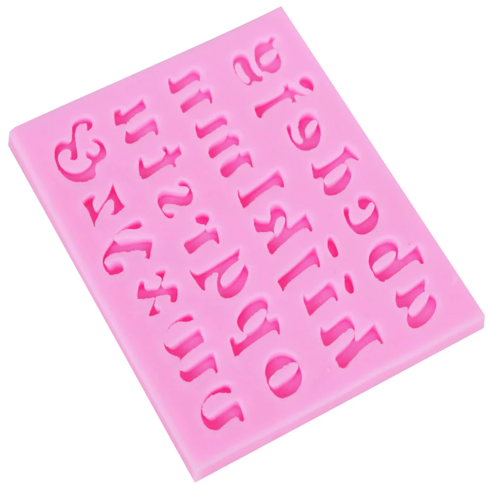 Byjunyeor M101 эпоксидная УФ 26 Английский алфавит в форме 3d силиконовая форма для торта