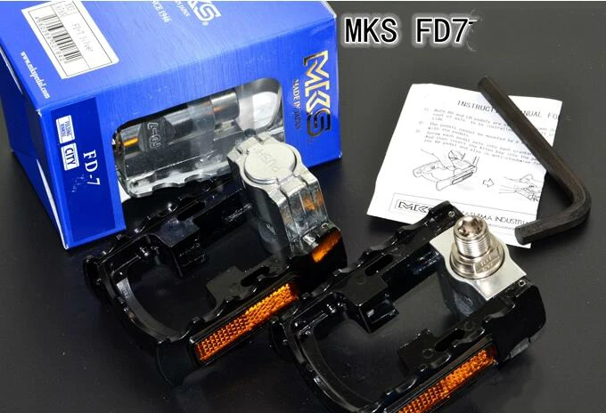 Алюминиевая складная педаль для велосипеда MKS складные педали FD7 | Спорт и