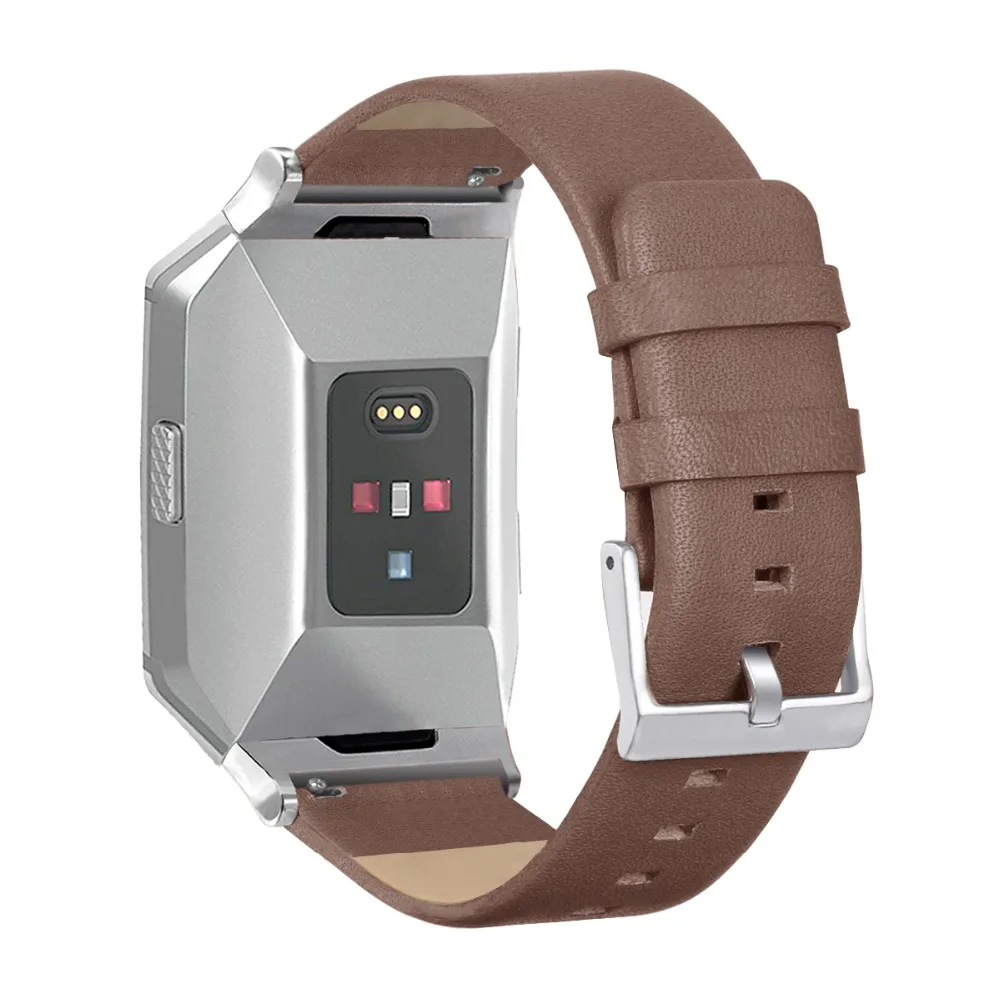 COMLYO кожаный ремешок для часов для Fitbit Ionic наручные умные часы Браслет замена Браслет для Fitbit Ionic ремешок Ремешки для наручных часов
