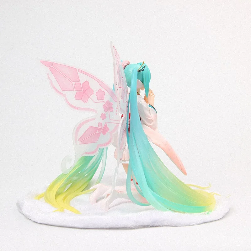 2019 новый 20 см гонки 2017 Мику хацуне Miku GT Ver. Сказочный Ангел Бабочка ПВХ фигурка от