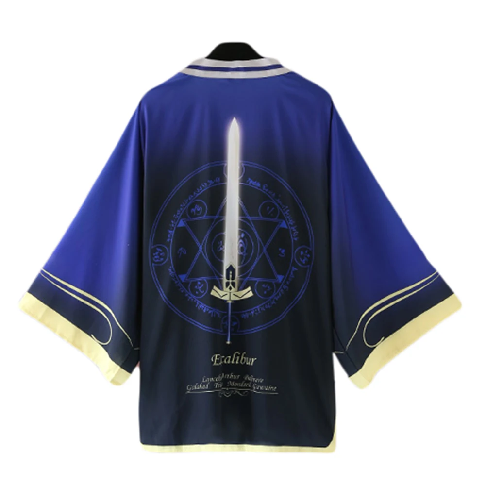 Brdwn Fate stay night Zero Fate Grand Order унисекс saber Gudako Excalibur cospplay Haori накидка